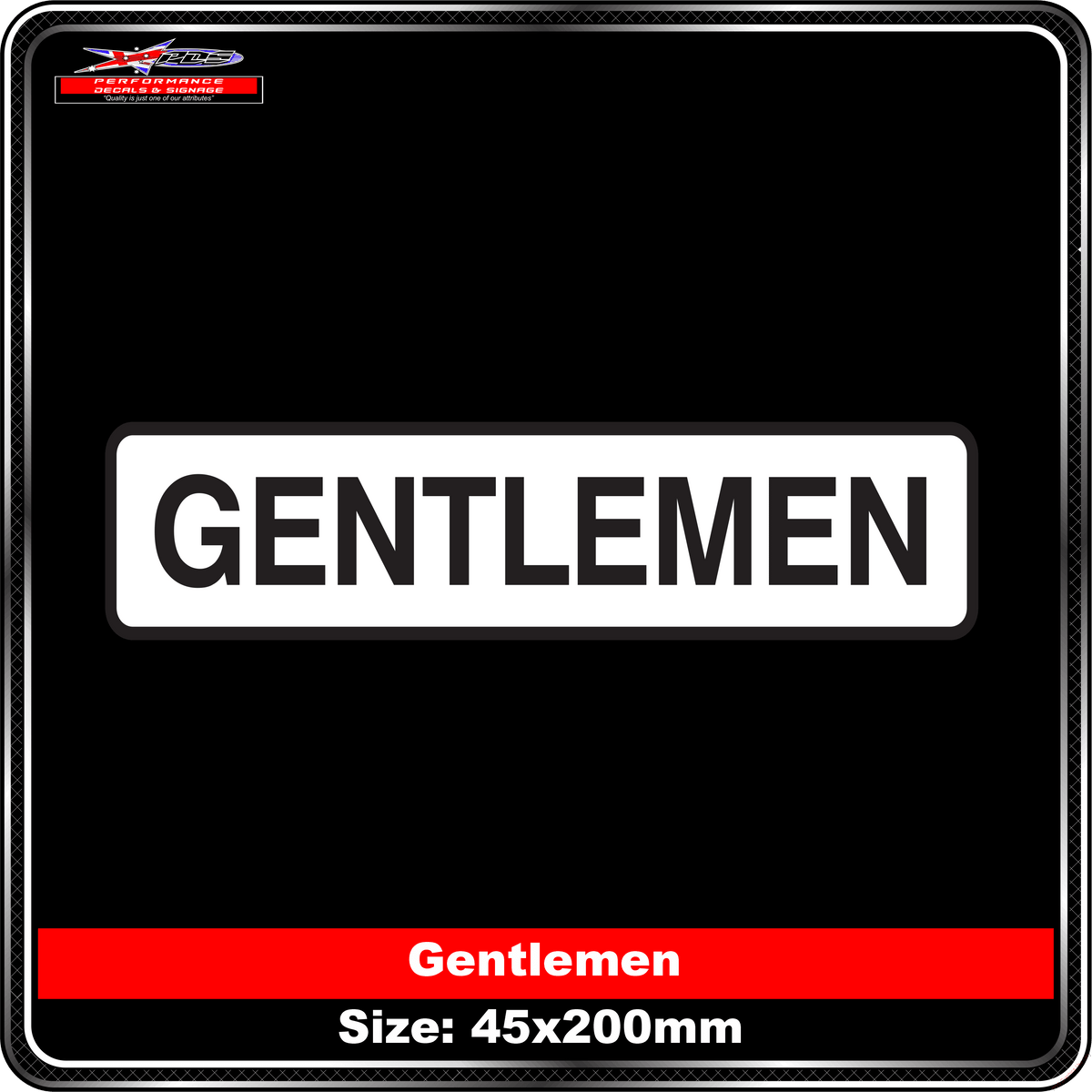 Gentlemen