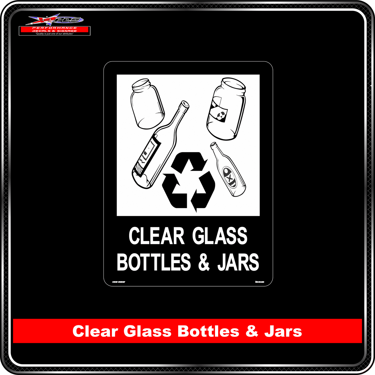Clear Glass Bottles & Jars