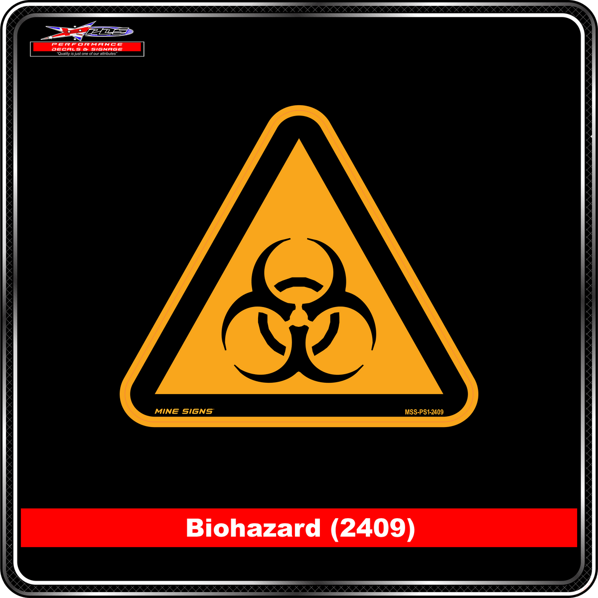 Biohazard (Pictogram 2409)