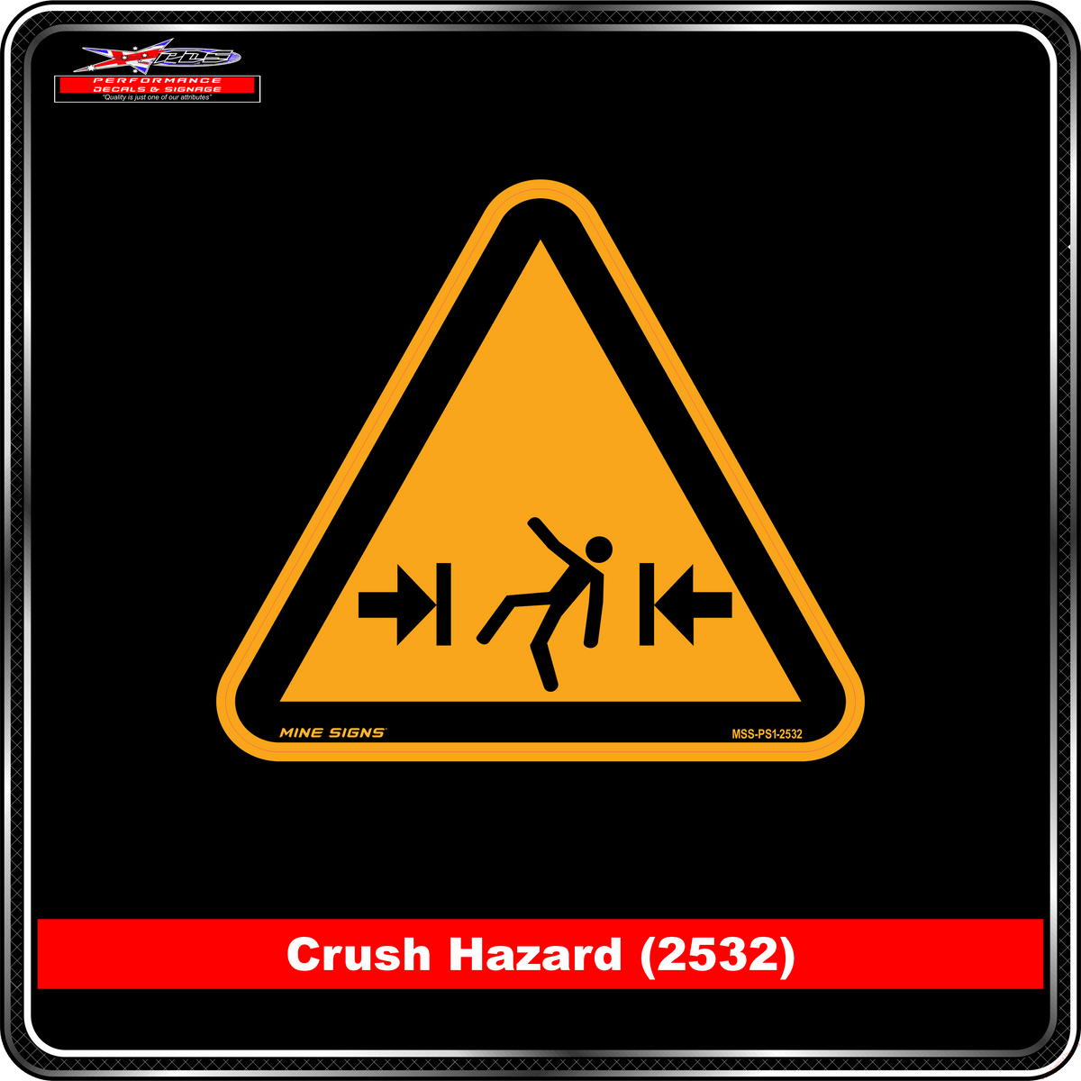 Crush Hazard (Pictogram 2532)