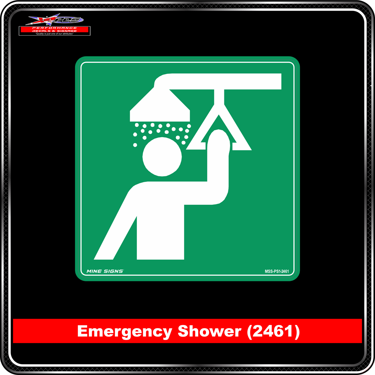 Emergency Shower (Pictogram 2461)