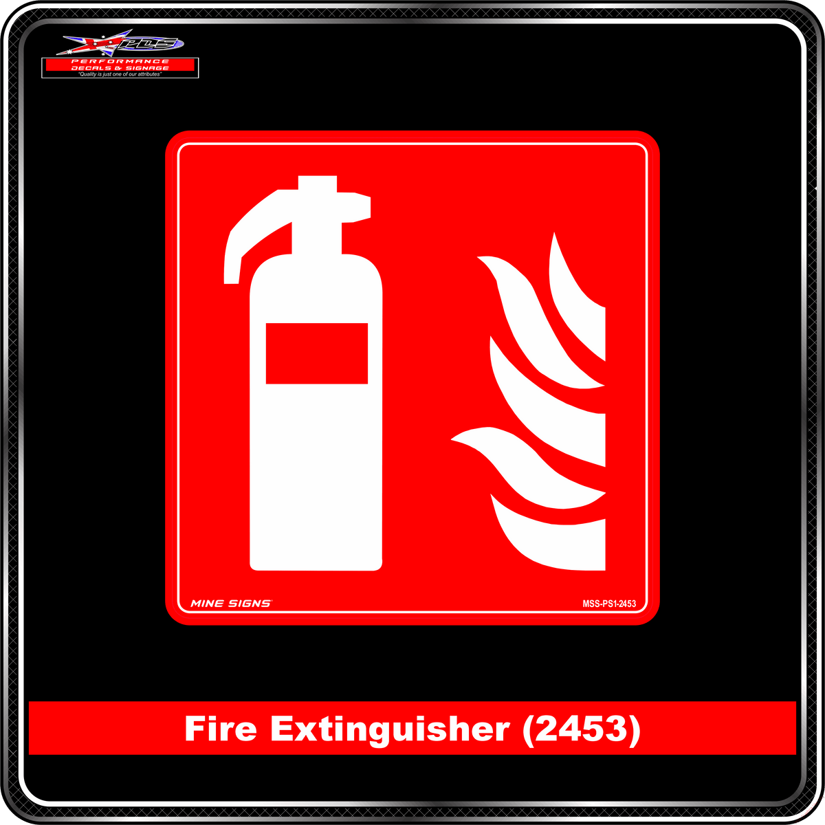 Fire Extinguisher (Pictogram 2453)