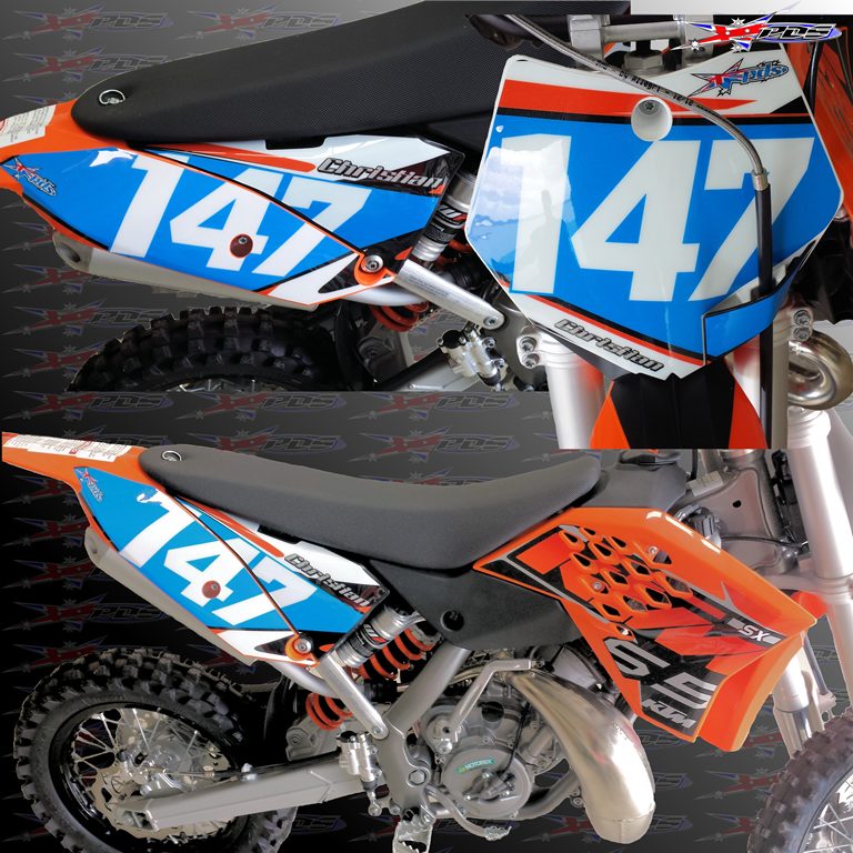 KTM 65 Number Boards