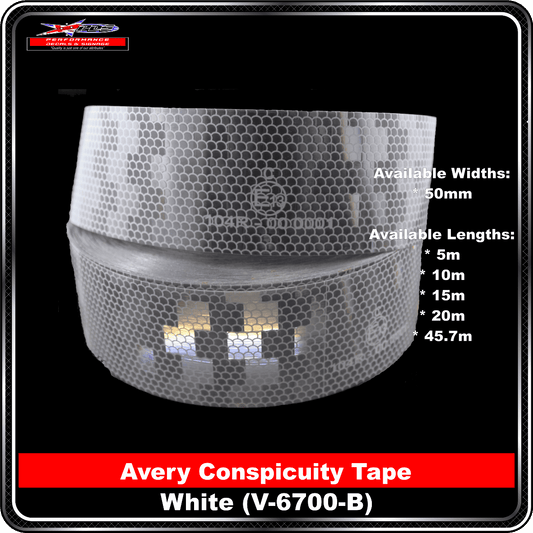 Avery White (V-6700-B) Conspicuity Tape