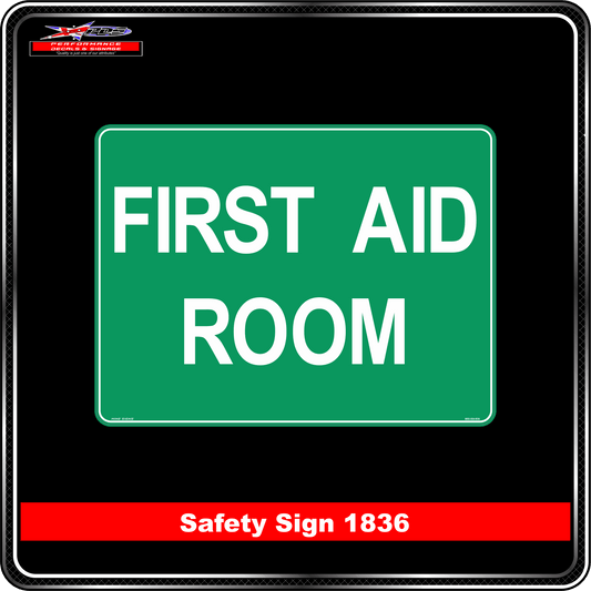 Emergency First Aid Room (Safety Sign 1836)