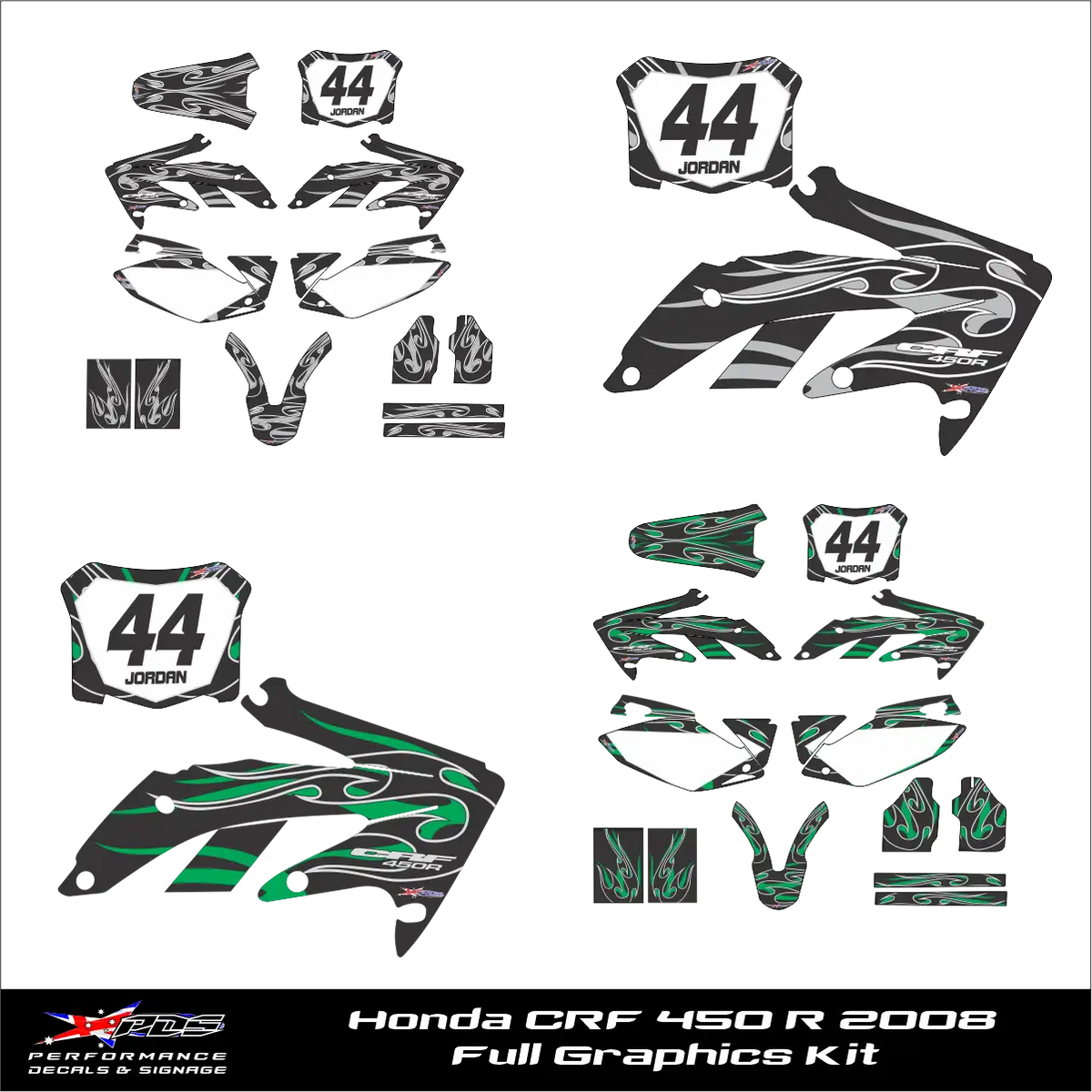 Honda CRF450 R 2008 Graphics Kit