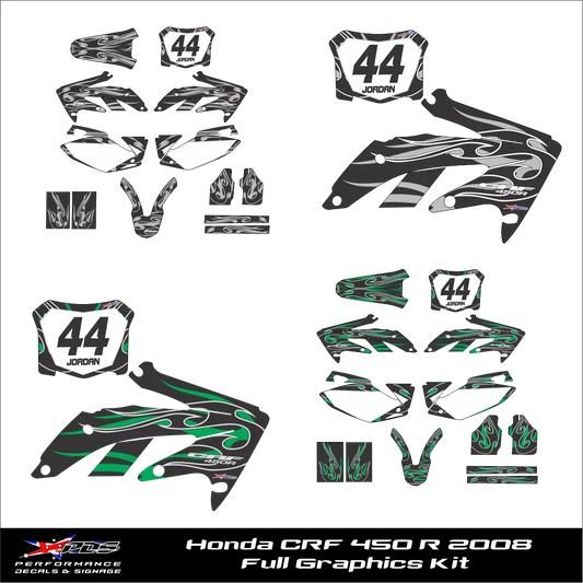 Honda CRF450 R 2008 Graphics Kit