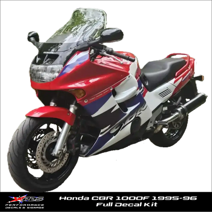 Honda CBR 1000F 1995-96 Full Graphics Kit