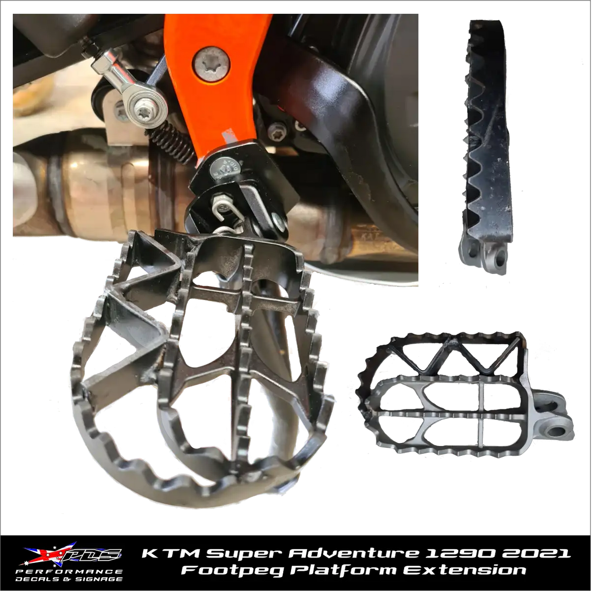 Footpeg Platform Extension for KTM 1290 (2021)