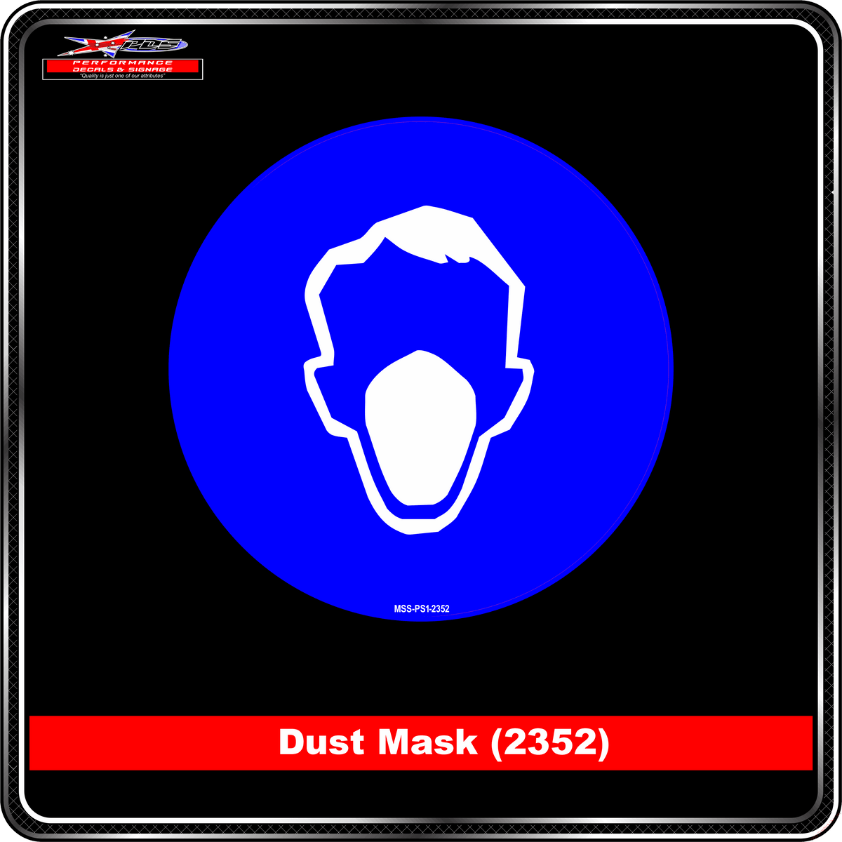 Dust Mask (Pictogram 2352)