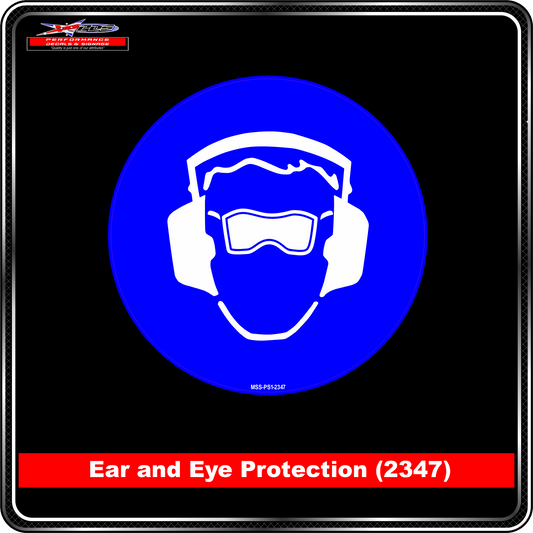 Ear/Eye Protection (Pictogram 2347)