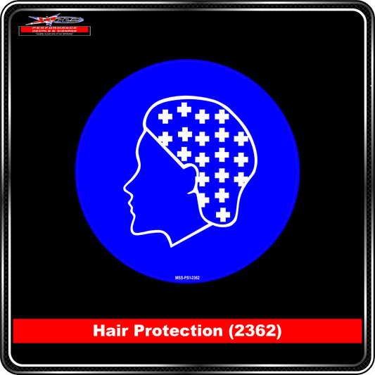 Hair Protection (Pictogram 2362)