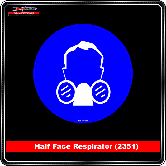 Half Face Respirator (Pictogram 2351)