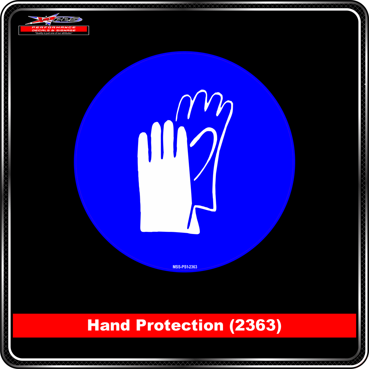 Hand Protection (Pictogram 2363)