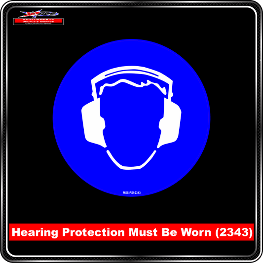 Ear Protection (Pictogram 2343)