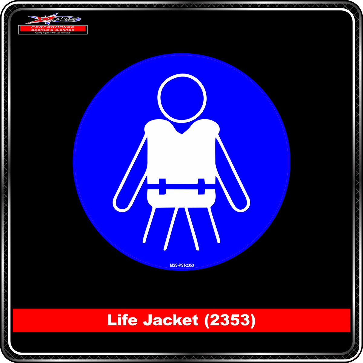 Life Jacket (Pictogram 2353)