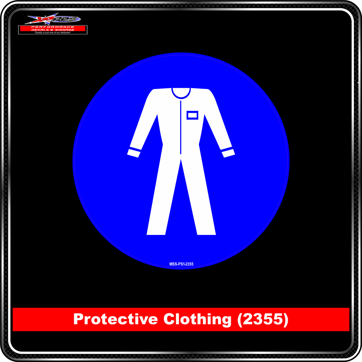 Protective Clothing (Pictogram 2355)