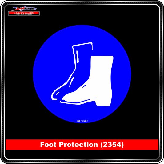 Foot Protection (Pictogram 2354)