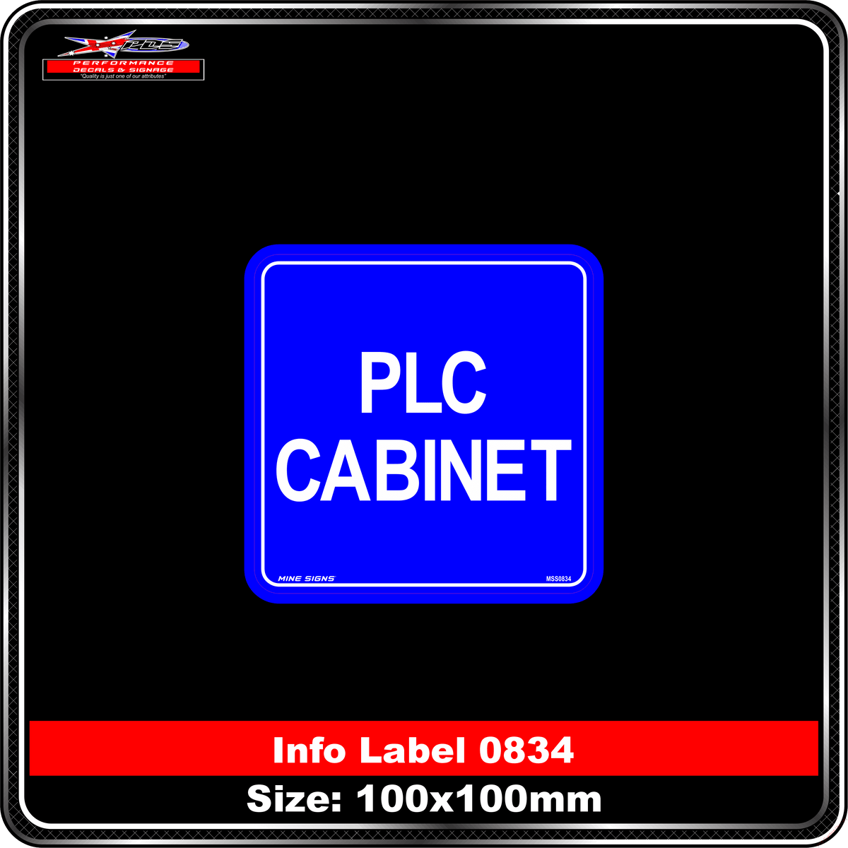 Dust Collector Timer Card (Info Label 0834)
