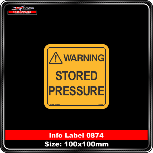Stored Pressure (Info Label 0874)