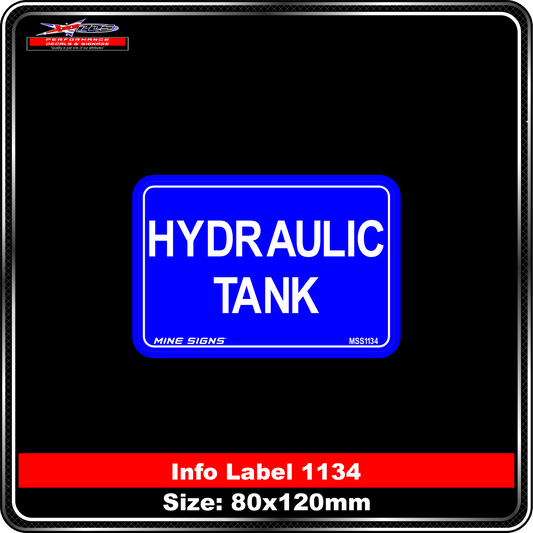 Hydraulic Tank (Info Label 1134)