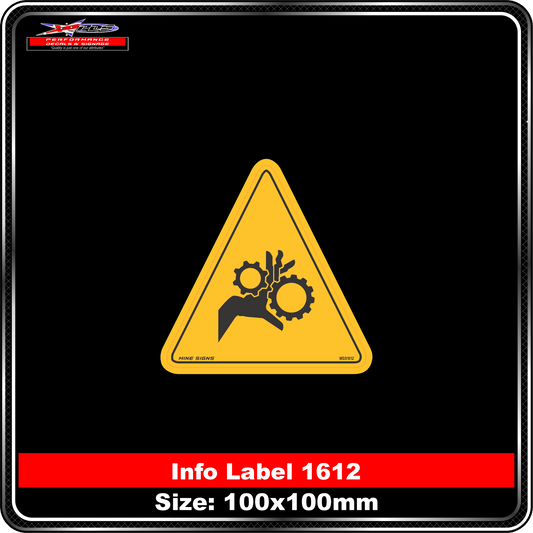 Pinch Point (Image Only) (Info Label 1612)