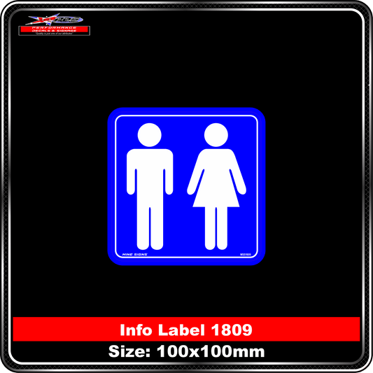 Unisex Symbol (Info Label 1809)