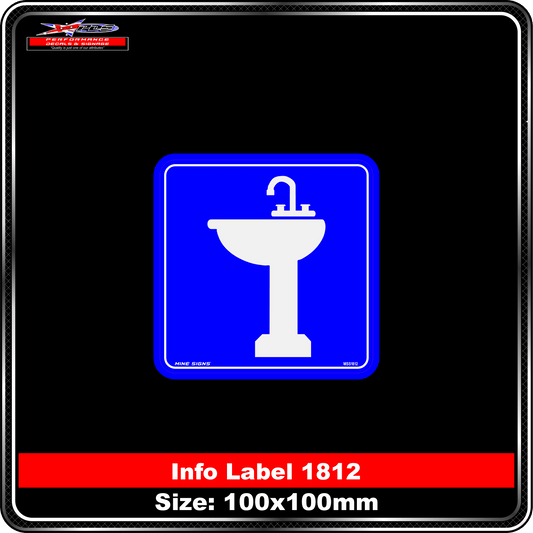 Sink Symbol (Info Label 1812)