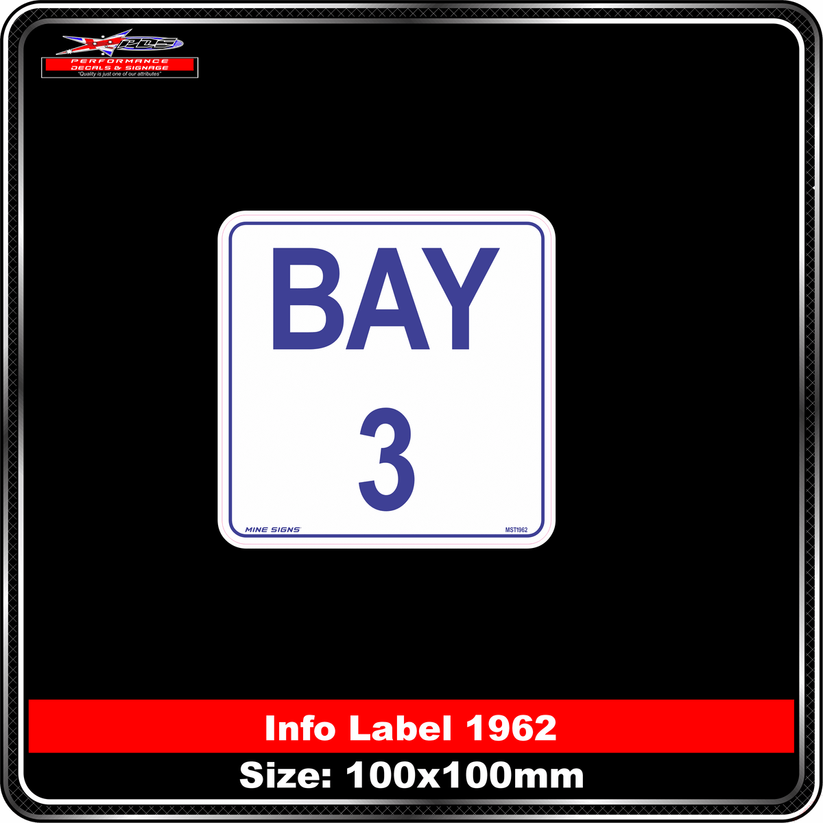 Bay 3 (Info Label 1962)
