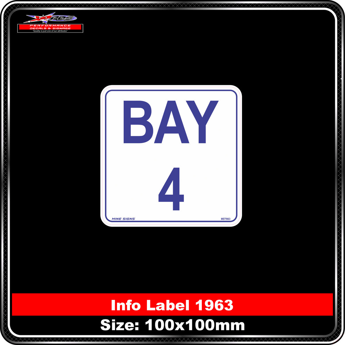 Bay 4 (Info Label 1963)