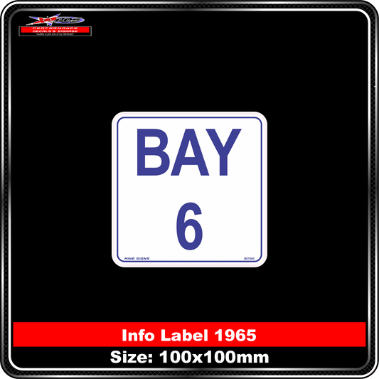 Bay 6 (Info Label 1965)