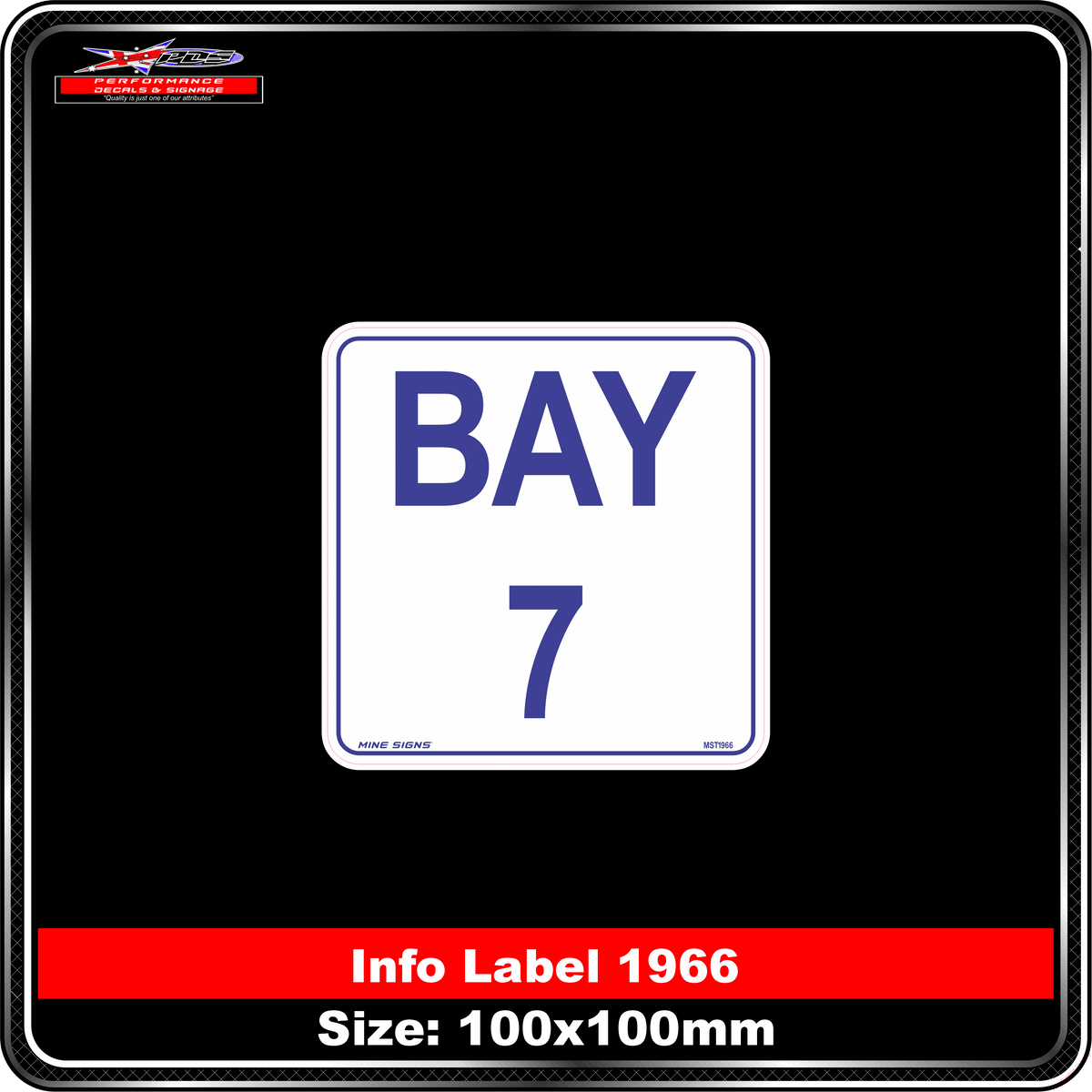 Bay 7 (Info Label 1966)