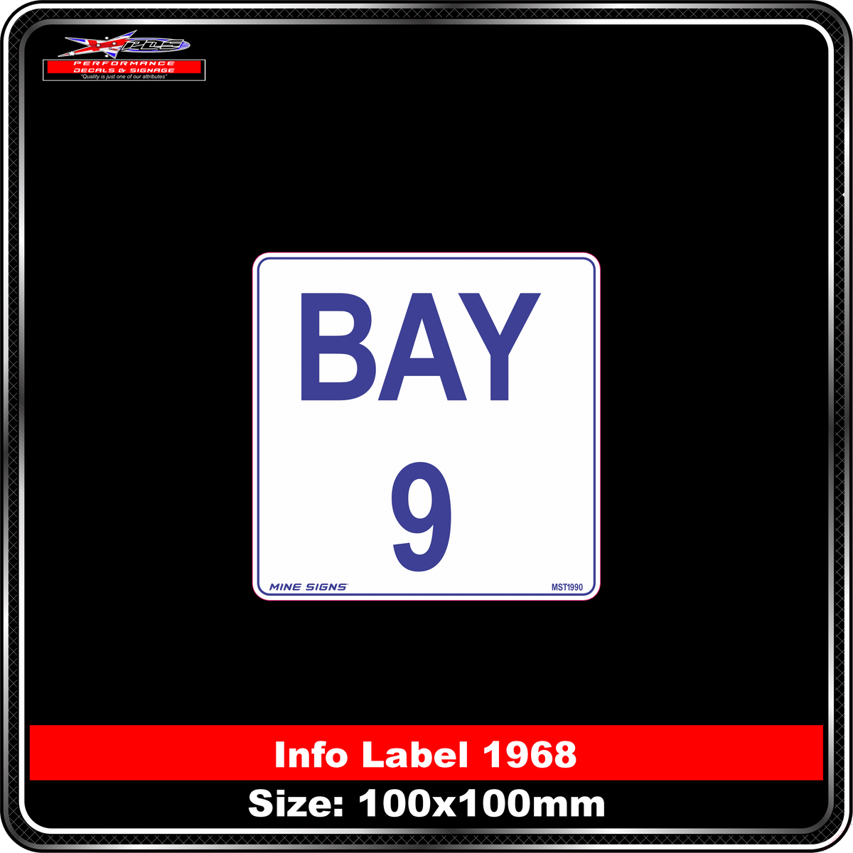 Bay 9 (Info Label 1968)