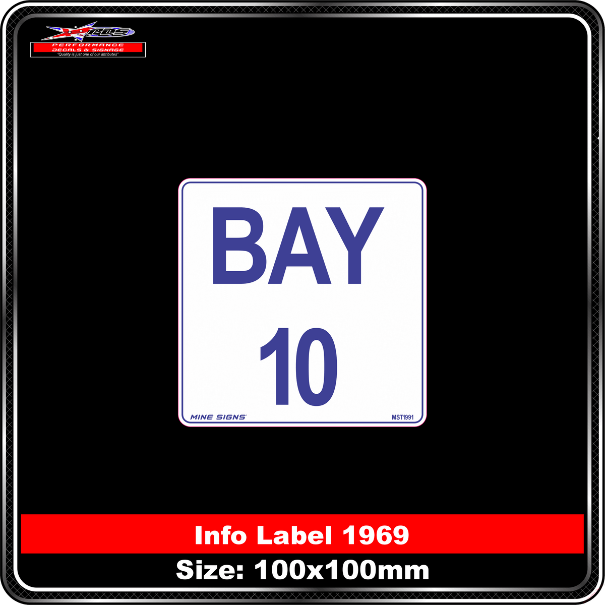 Bay 10 (Info Label 1969)