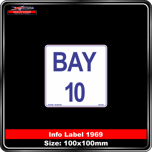 Bay 10 (Info Label 1969)