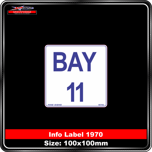 Bay 11 (Info Label 1970)