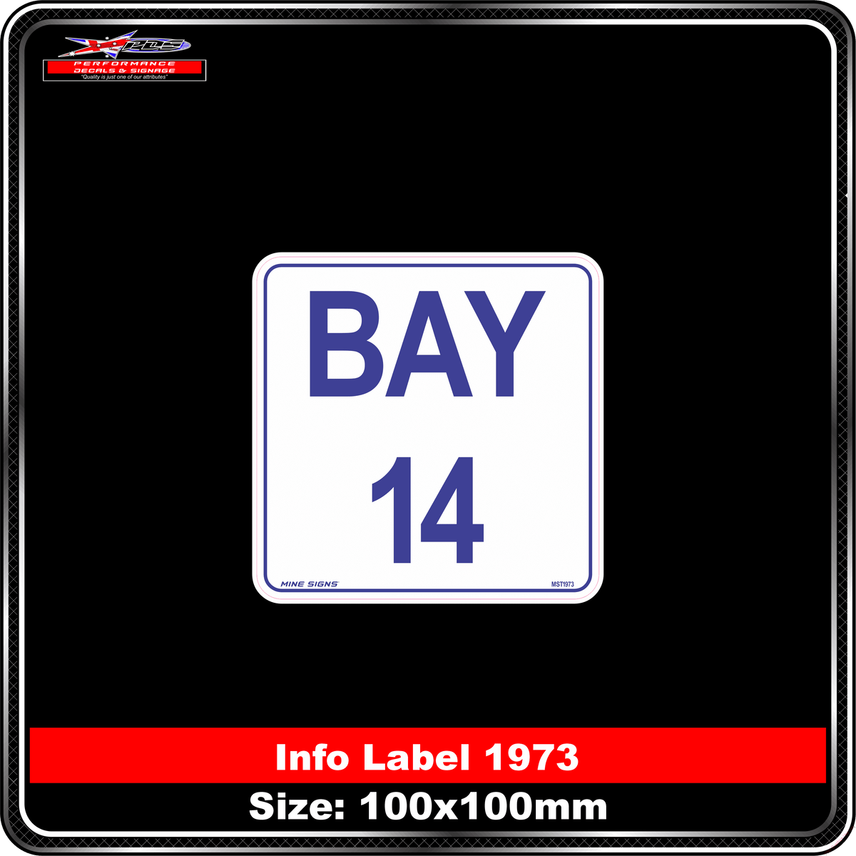 Bay 14 (Info Label 1973)