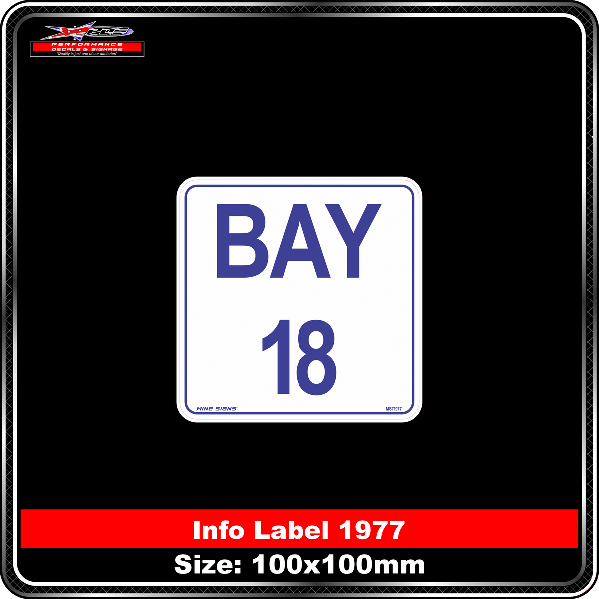 Bay 18 (Info Label 1977)