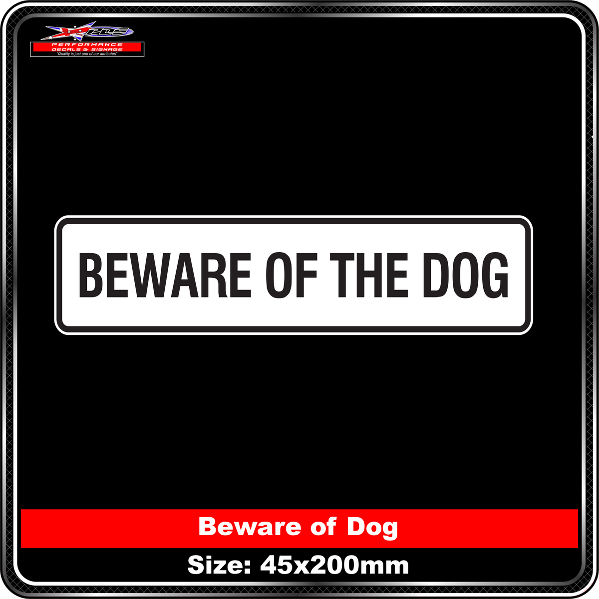 Beware of Dog