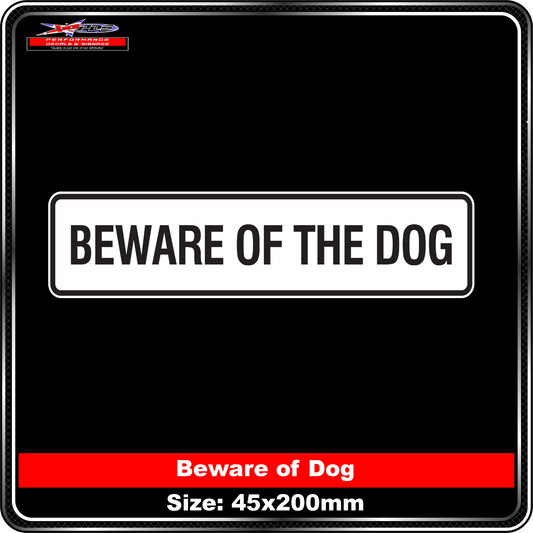 Beware of Dog