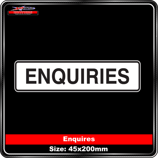 Enquiries