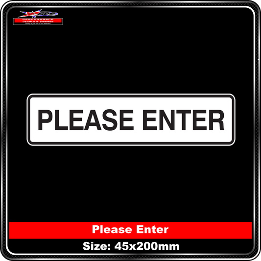 Please Enter