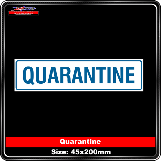 Quarantine