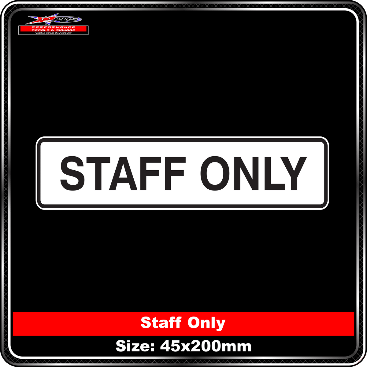 Staff Only