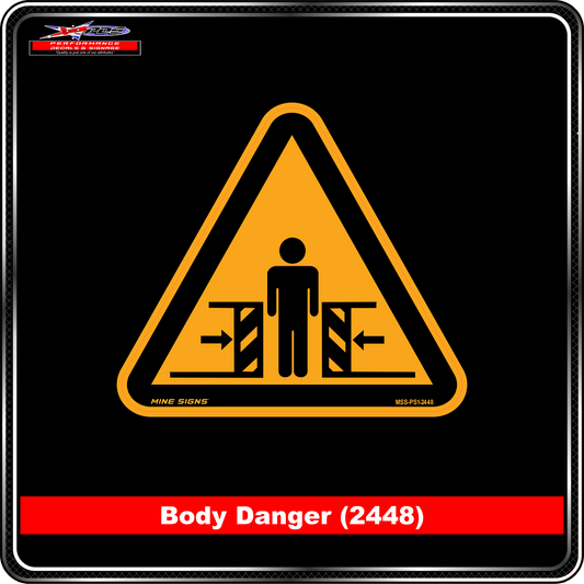 Body Danger (Pictogram 2448)
