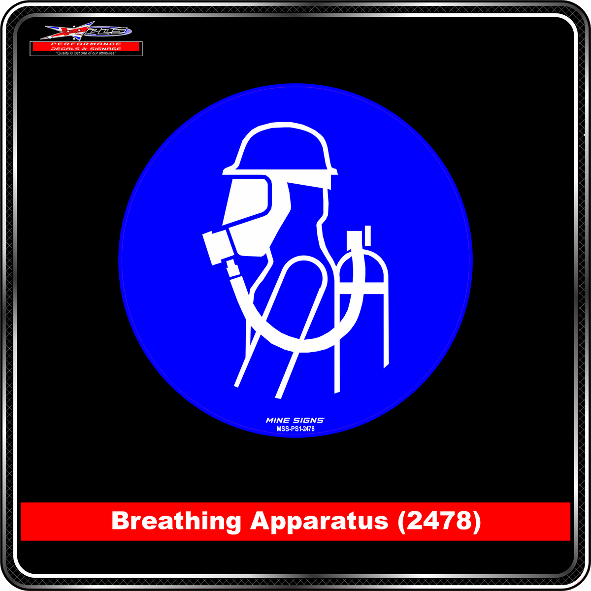Breathing Apparatus (Pictogram 2478)