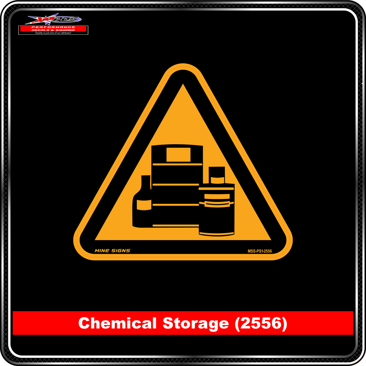 Chemical Storage (Pictogram 2556)