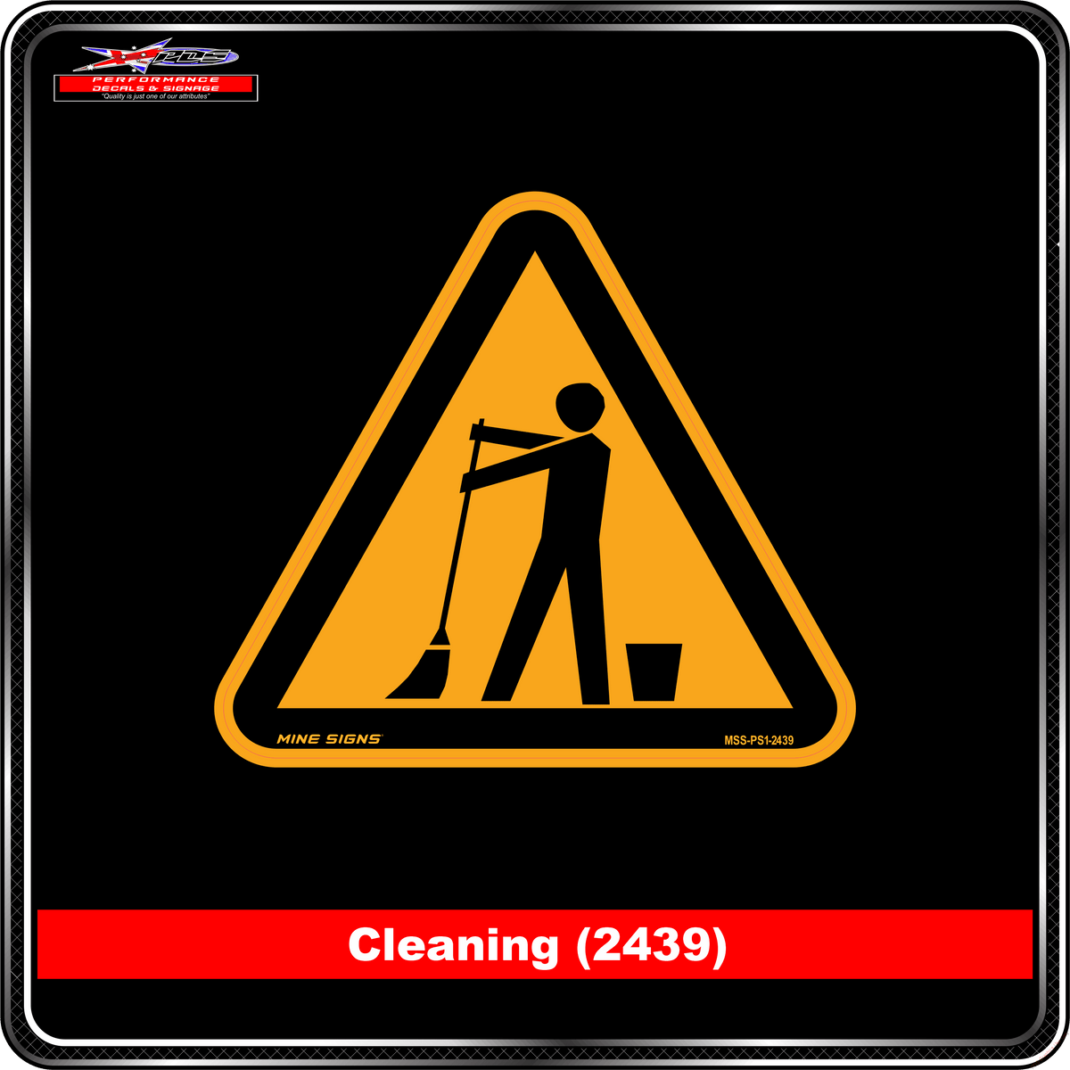 Cleaning (Pictogram 2439)