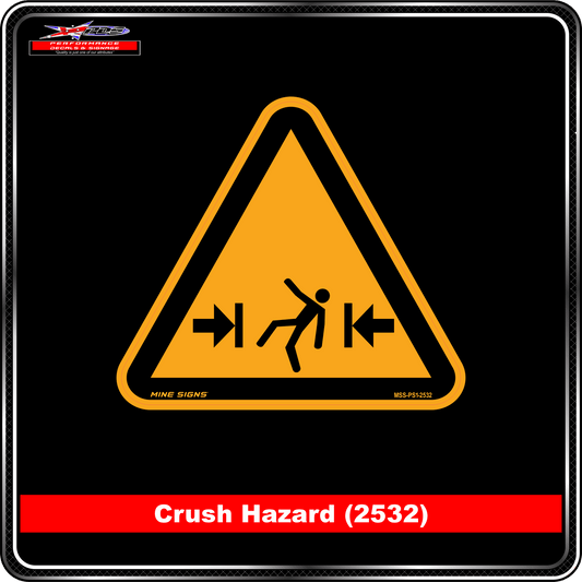 Crush Hazard (Pictogram 2532)