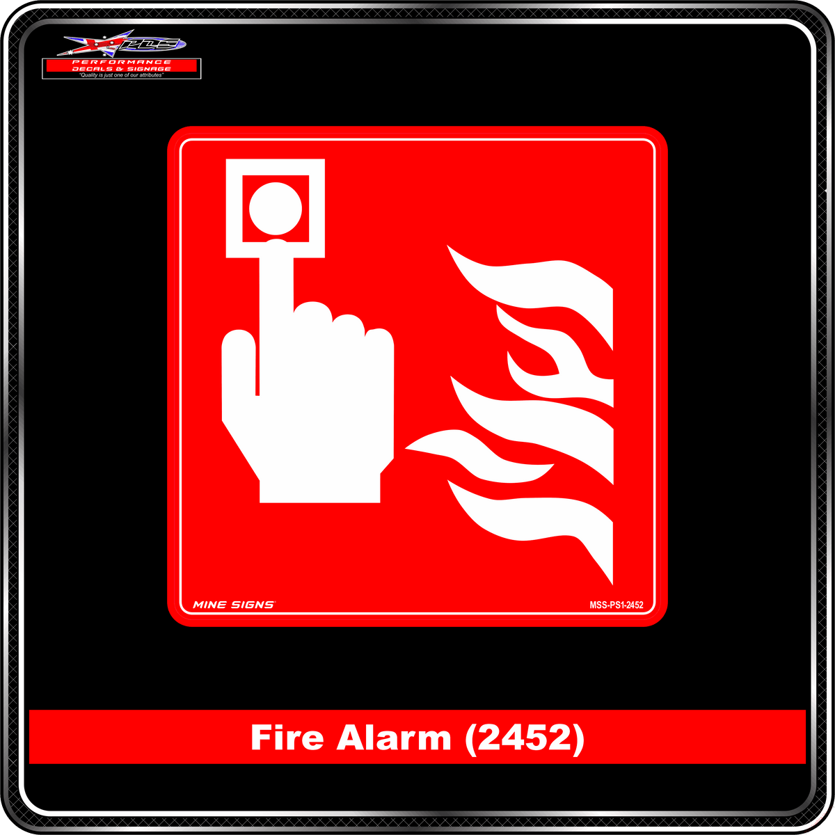 Fire Alarm (Pictogram 2452)